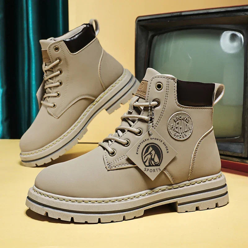 Bota VELLAR Tática – Couro Premium, Durabilidade e Conforto | Nativo Camping