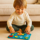 Labirinto Inteligente Infantil – Brinquedo Educativo com Carrinho e Bolinhas