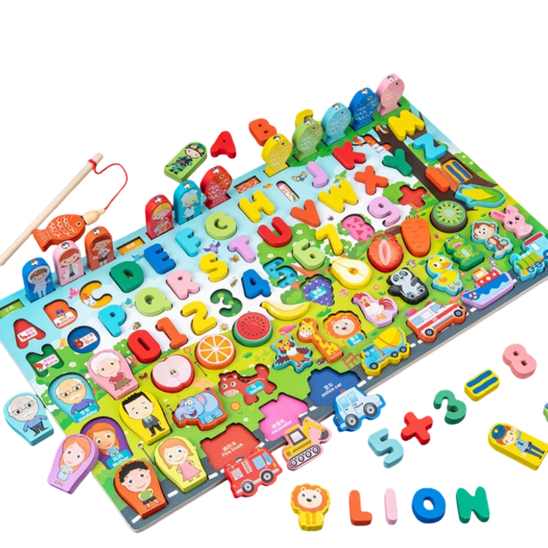 EducaMix - Painel Montessori 9 em 1