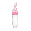 Colher de silicone dosadora papinha de bebê