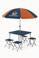 Camping Pro Plus – Guarda-Sol Ajustável com Encaixe para Mesa Dobrável