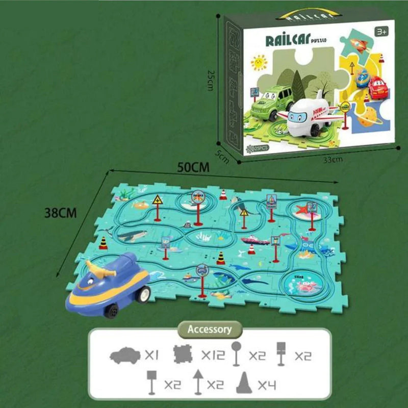 Pista Criativa™ – Corrida com Blocos