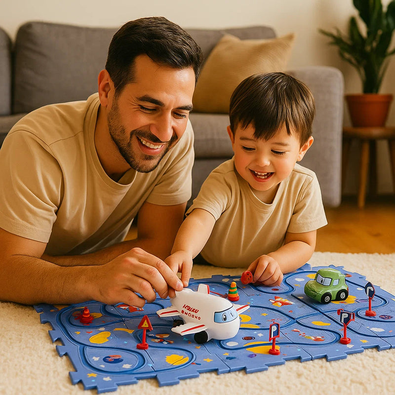 Pista Criativa™ – Corrida com Blocos