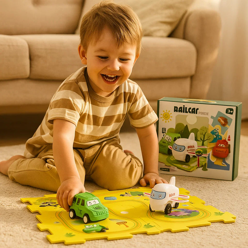 Pista Criativa™ – Corrida com Blocos