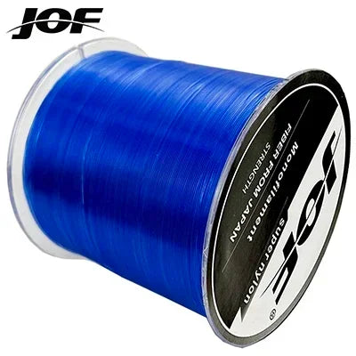 Linha JOF Monofilamento 500M | Nylon Invisível, Super Resistente