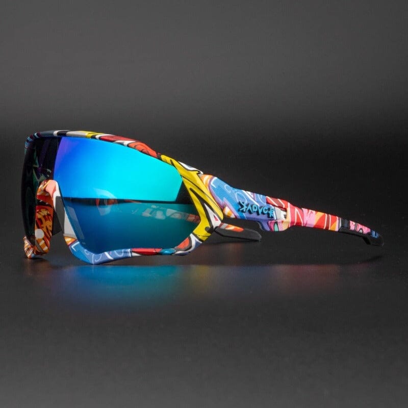 Óculos Mystic Biker Esportivo Com 5 Lentes Alternáveis