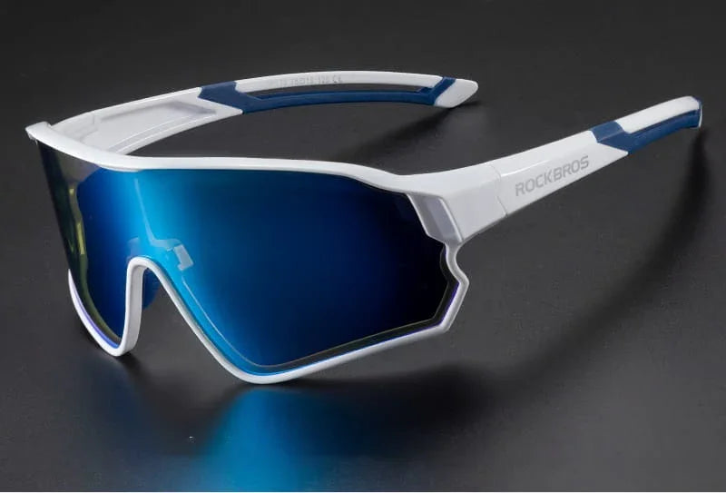 Óculos RockBros Polarizado Modelo Poseidon | Proteção UV400 para Ciclismo