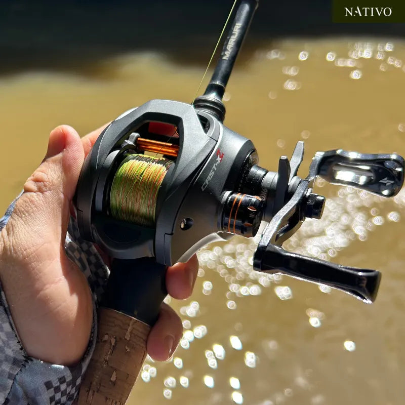 Carretilha SEASIR Cast-X2 - Freio Magnético - Ajuste Ponto a Ponto