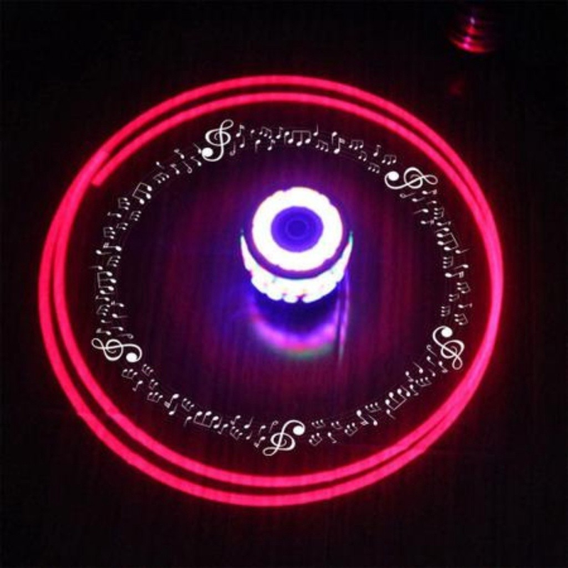 Pião Mágico Musical - Luz, Som e Diversão em um só brinquedo!